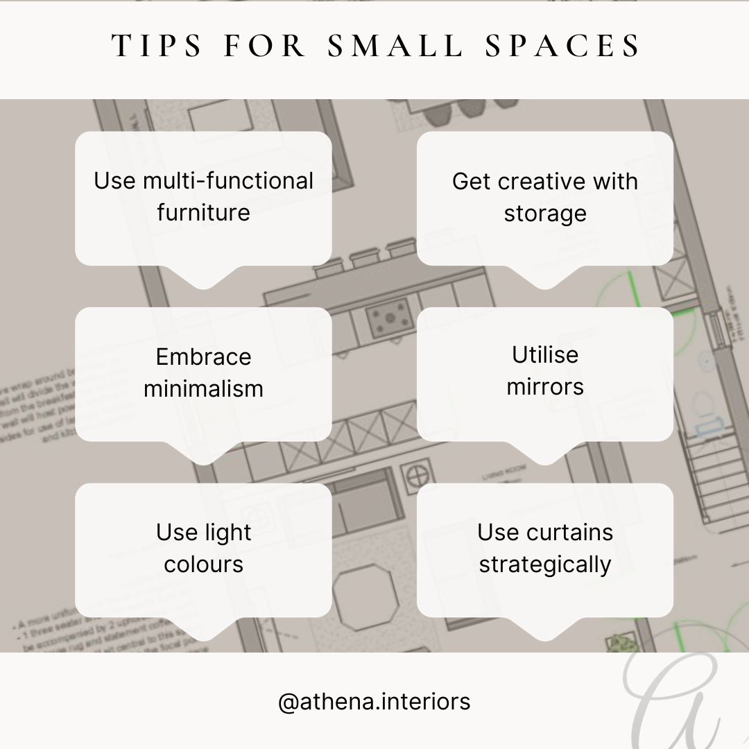 Tips for Small Space